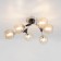 Ceiling chandelier "Til" E27 6x60 watts
