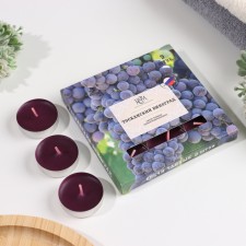 A set of tea candles flavored 