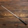 Shampoo with a hot forging handle "Silver Ball" Working Length - 50 cm