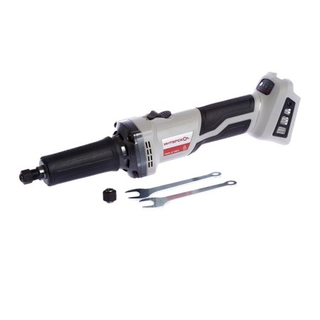 Grinding is a straight battery. "Interskol" Pshm-8/18VE, 18 V, 8000-26000 rpm, without ZU and AKB-3