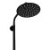 The shower system "Glory" steel f-od-zh61, tropical shower, shower set, black