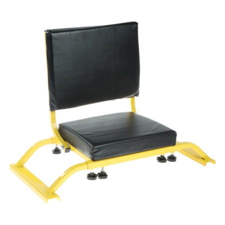 Universal seat transverse extrusion, with a folding back and a soft seat
