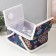 Casket for needlework "Flower mosaic" 19x26x14.5 cm