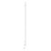 Room electrician Laris Prime Chec, 80x1200 mm, 2 crossbars, left, white