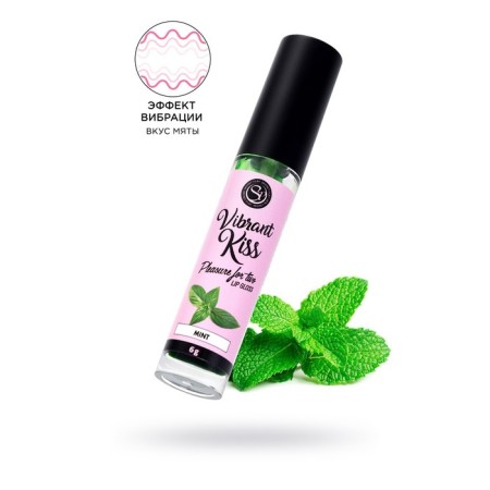 Secret Play lip balm with mint taste, 6 g