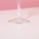 A set of glasses for champagne Bohemia Crystal "Sofia", 230 ml, 6 pcs