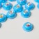Decor for creativity Plastic "Half-Pesterpoline with Straza Sinia" set 40 pcs 1x1x0.5 cm