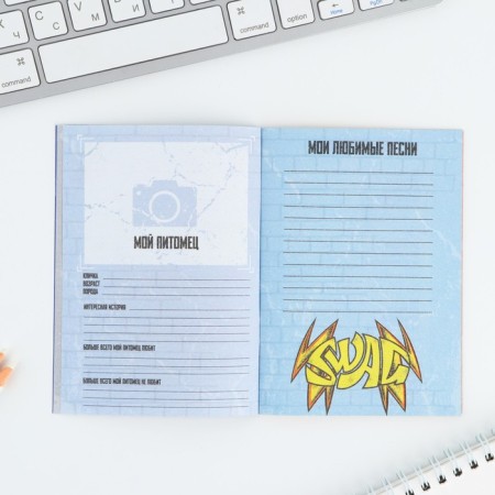 Profile for boys A6, 16 sheets "Call"-6
