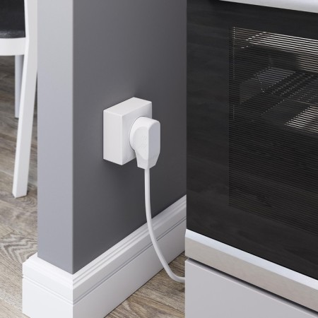 Box of the overhead installation w1199201, for power outlet, white-1