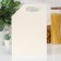 Deflining board, 33 × 23 × 0.6 cm, trapezoid, ivory color