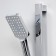 Shower set of Wasserkraft A145, watering can 3 modes, stand, hose, chrome