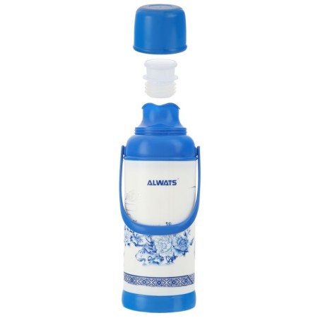 Thermos 2 l, with a glass flask 18 x 39 cm, blue-1