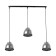Bayerlux suspension Bayerlux 3111/3 3x40W E27, chrome, d = 13.5 cm, h = 10.5 cm
