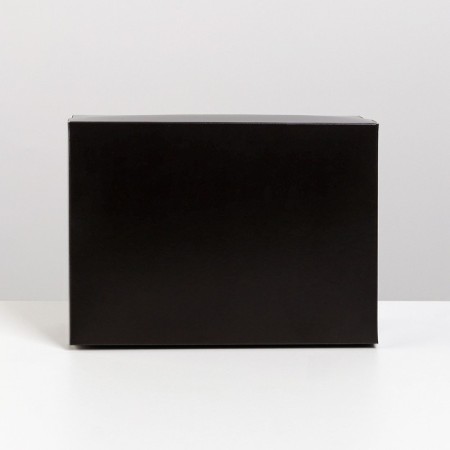 Gift folding box, packaging, “black”, 21 x 15 x 7 cm-1