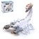 Scorpio "Techno", the effect of smoke, light and sound effects, works from batteries, white color