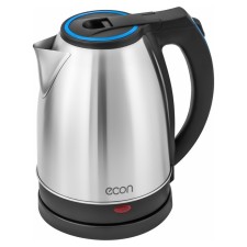 ECO-1871ke kettle, metal, electric, 1.8 l, 1850 watts, silver