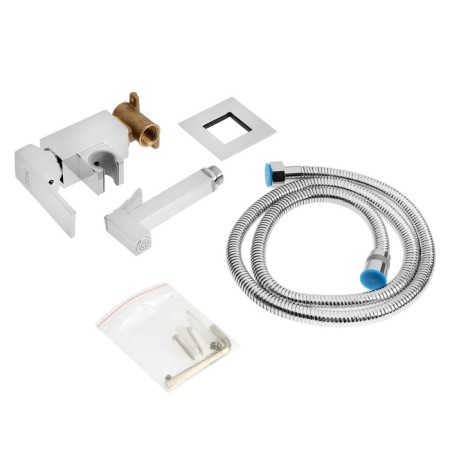 Mixer with hygienic shower Zein, cartridge ceramics 35 mm, brass, chrome-15