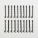 Invisibility for hair "most stylish" 20 pcs., Invisible length 5 cm
