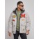 Winter male jacket, size 52, gray color