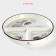 Porcelain plate for proper power supply, D = 23 cm