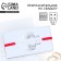 Wedding invitation with El-volume "Invitation to our wedding", 13 x 7 cm