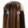 Hair crab be happy, set 6 pcs, 2.5 x 2.5 x 1.5 cm