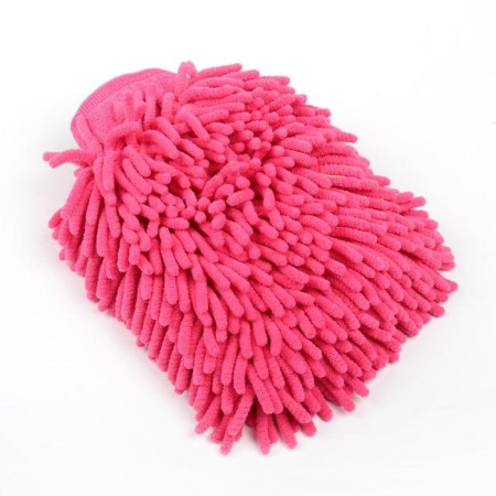 Mittens for washing a car, microfiber 24 × 19 × 4 cm, mix-4