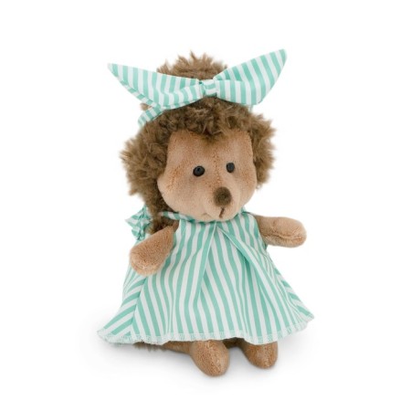 Soft toy "Hedgehog Thorn: Summer Walk", 15 cm