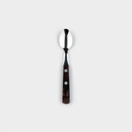 Teaspoon Tramontina Polywood, brown color