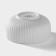 Porcelain bowl Magistro line, 350 ml, d = 11.5 cm, white color