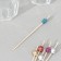 Skewers El Dia de Muertos, 25 pcs, 12 cm, bamboo, color mix