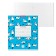 Notebook of 12 sheets in the ruler, Erichkrause "Cats", cover coated a cardboard, an offset block 100% whiteness, with a print