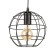 Bayerlux suspension of Bayerlux "Ancona" 1x40W E27 Black 20x20x120 cm.