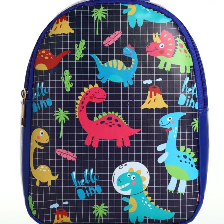 The backpack of children dinosaurics, 18*8*23, the lightning department, blue-4