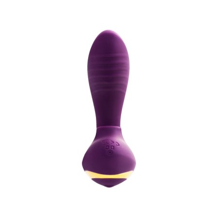 Double stimulation of L’Eroina by Toyfa Mave, silicone, 14 cm, purple color-6