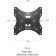 Broat Black 17 "-43" Max.35kg, wall turn and slope