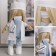 Sewing kit. Interior doll "Dr. Kate", 30 cm