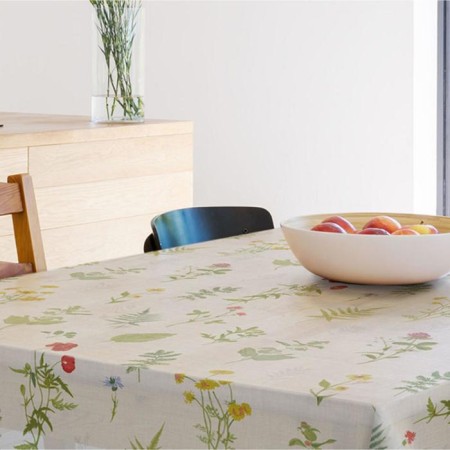 Milestock Meiwa Organdy 137 cm, roll 20 m, drawing "Field flowers"