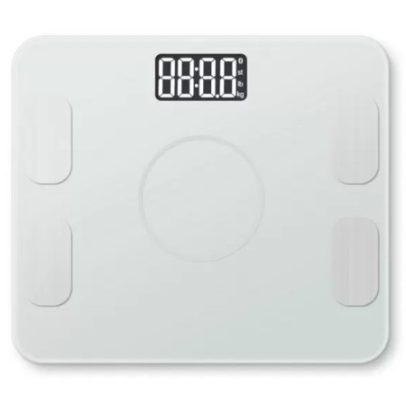 Floor Libra Bradex KZ 0938, electronic, diagnostic, up to 180 kg, Bluetooth, white-1