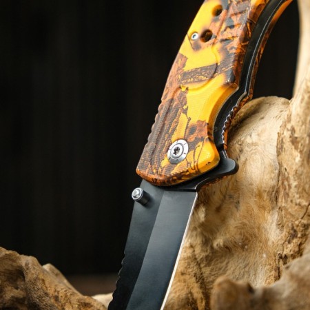 Folding "Tiger" knife 19.5cm, blade 85mm/1.2mm, mix-18