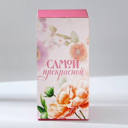 Gift set: thermostat, A6 diary, 120 liters, keychain, handle "March 8"-11