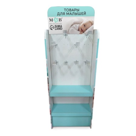 Star Mum & Baby 2 shelves + 12 hooks Metal 20cm