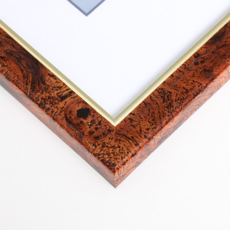 Photo frame Plastic "Office 8" 21x30 cm, Karelian birch-1