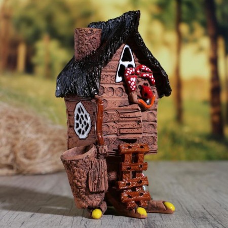 Aroma lamp house "Lapulya", 16 cm, handmade, mix