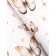 Packaging paper, brown craft "Butterflies", 50 x 70 cm