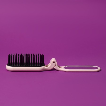 The comb is massage, folding, with a mirror, 3 × 10 cm, color mix-8