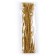 Wire with pile for crafts "Shine", set 50 pcs, size 1 pc: 30 × 0.6 cm, yellow color
