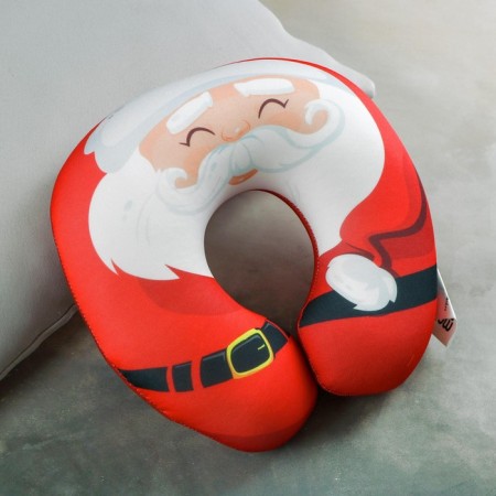 New Year's headrest-antistress "Santa" 25 x 25 cm, for the New Year-1