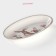 Bunny Dolyana dish, 28 × 14.5 × 3.5 cm, white color