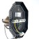 Sadovo-park lamp Feron PL681, IP44, E27, 60 W, 250x180x370 mm, color black gold